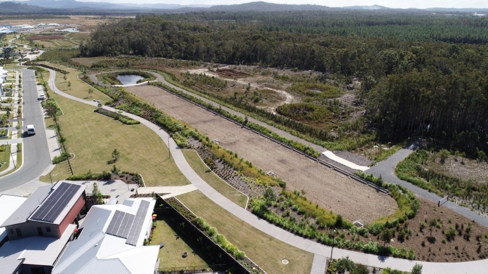 Aura Estate; WSUD Infrastructure